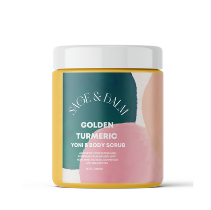 Golden Turmeric Yoni + Body Scrub